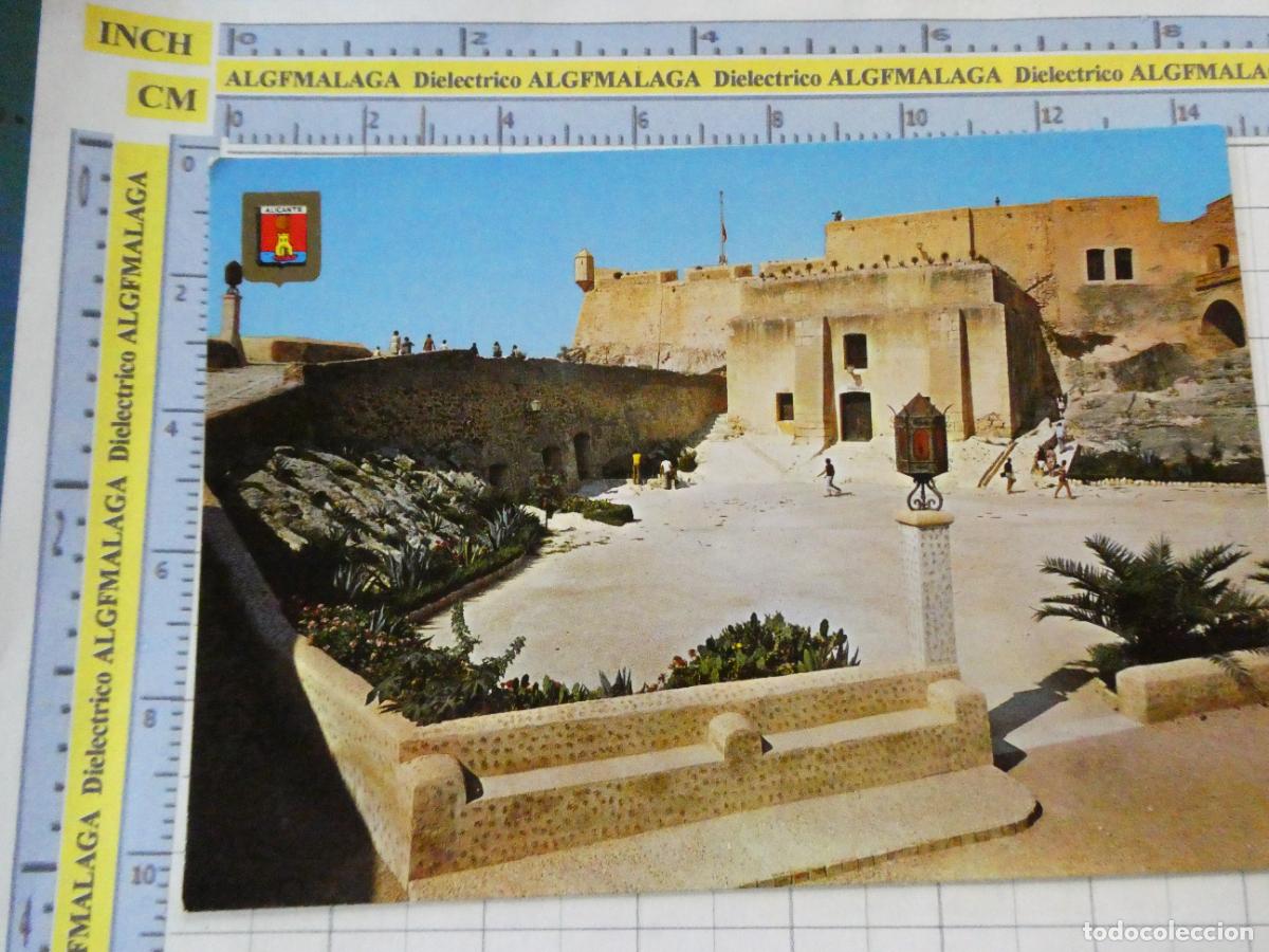 Postales: POSTAL DE ALICANTE. A&Ntilde;O 1972. CASTILLO DE SANTA B&Aacute;RBARA 205 ESCUDO ORO. 1399