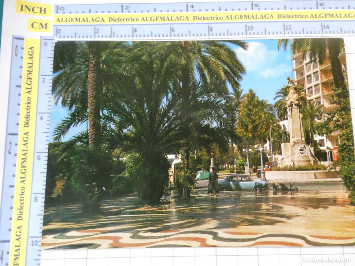Postales: POSTAL DE ALICANTE. A&Ntilde;O 1964. EXPLANADA DE ESPA&Ntilde;A Y MONUMENTO A CANALEJAS 23 GARRABELLA. 1402