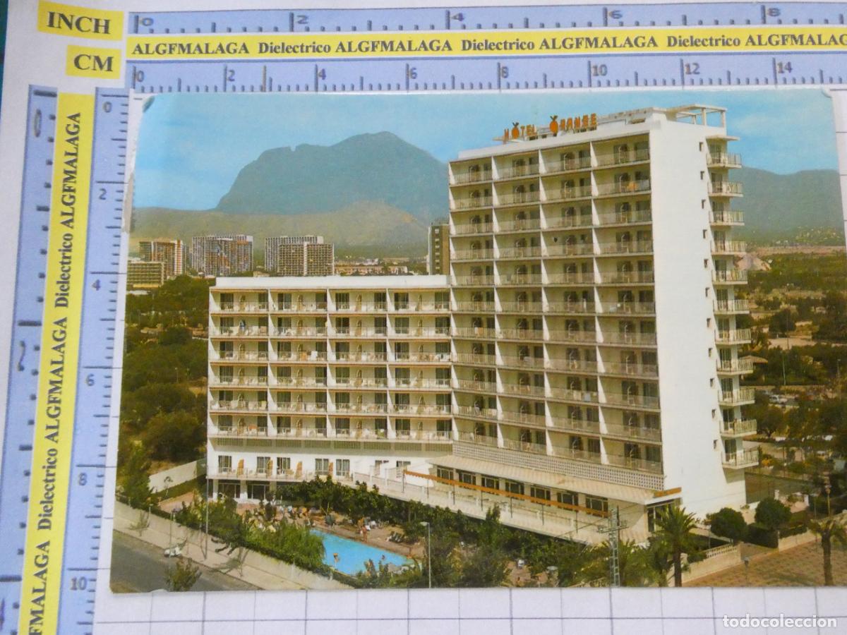 Postales: POSTAL DE ALICANTE. A&Ntilde;O 1976. BENIDORM HOTEL ORANGE. GALIANA. 1403