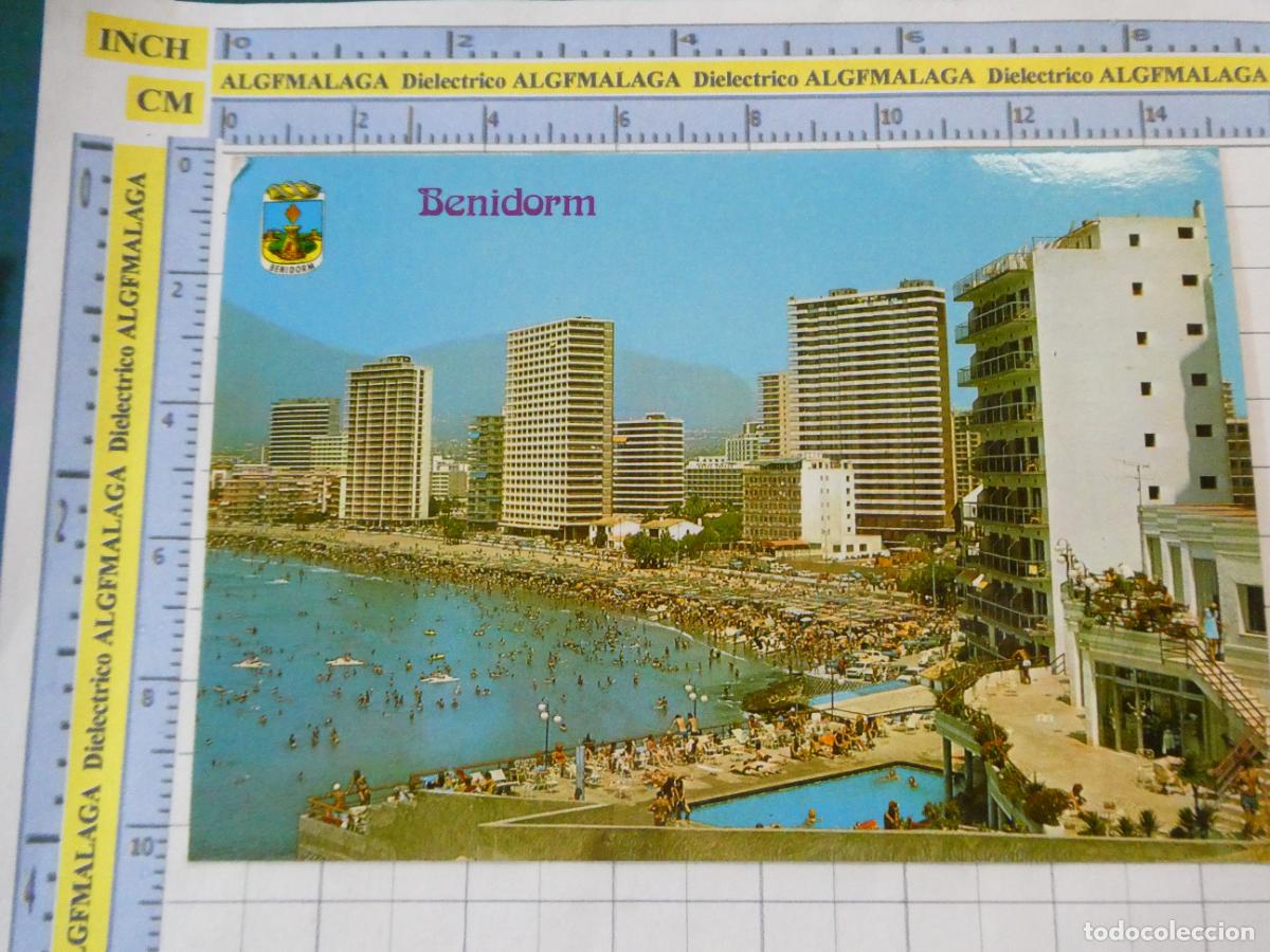 Postales: POSTAL DE ALICANTE. A&Ntilde;O 1973. BENIDORM PLAYA LEVANTE 44 GALIANA. 1405