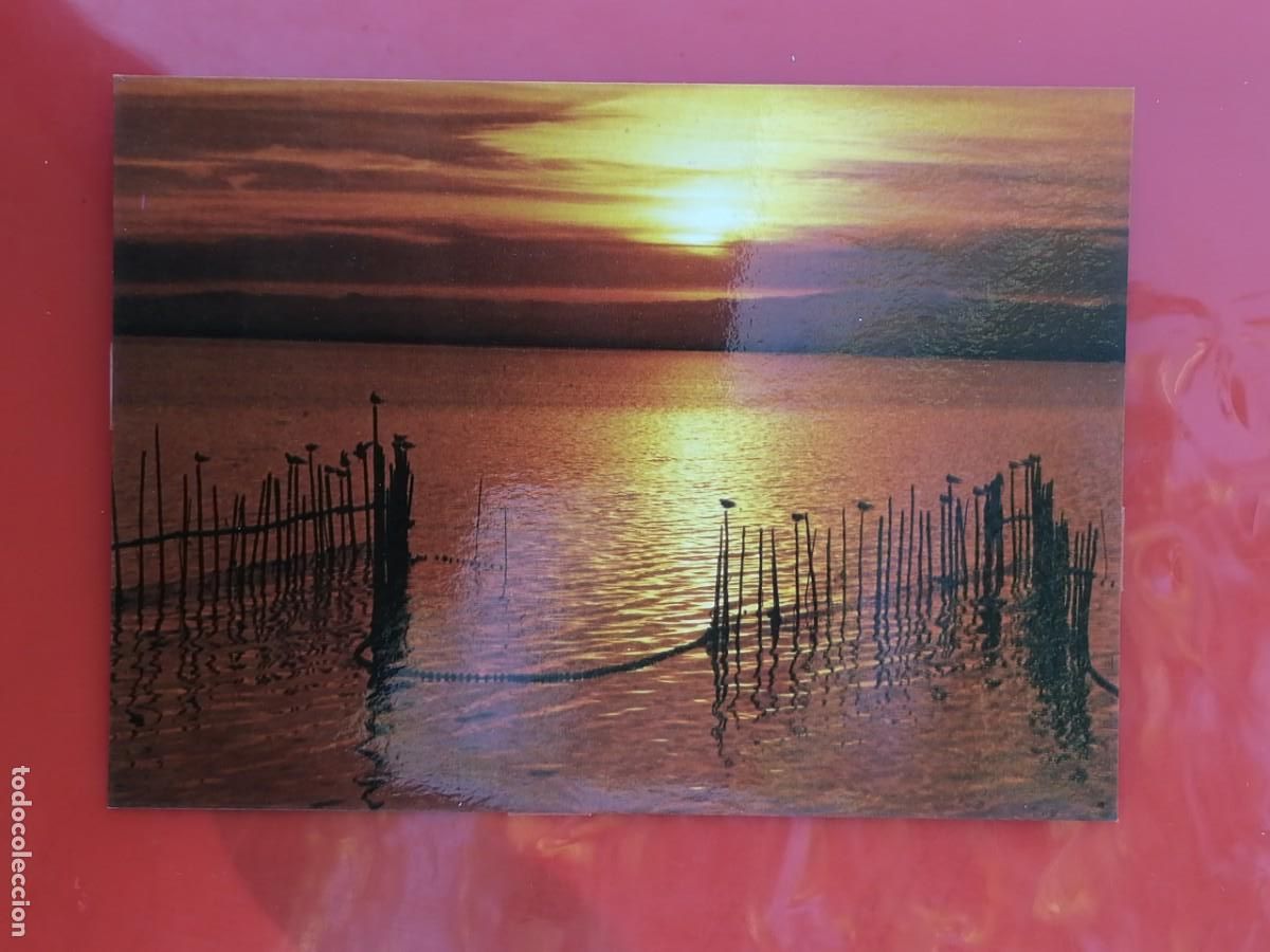 Postcards: POSTAL 18811 SIN USO-PAGSA PERLA 5951 ALBUFERA VALENCIA PUESTA DE SOL