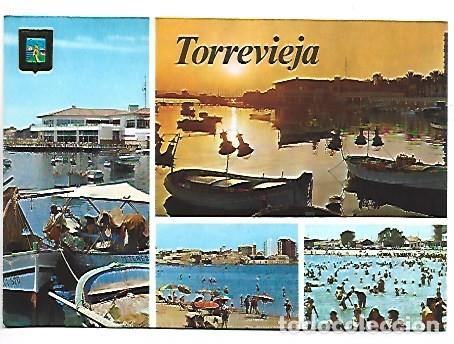 Postales: PUERTO Y CLUB NAUTICO.- TORREVIEJA / ALICANTE