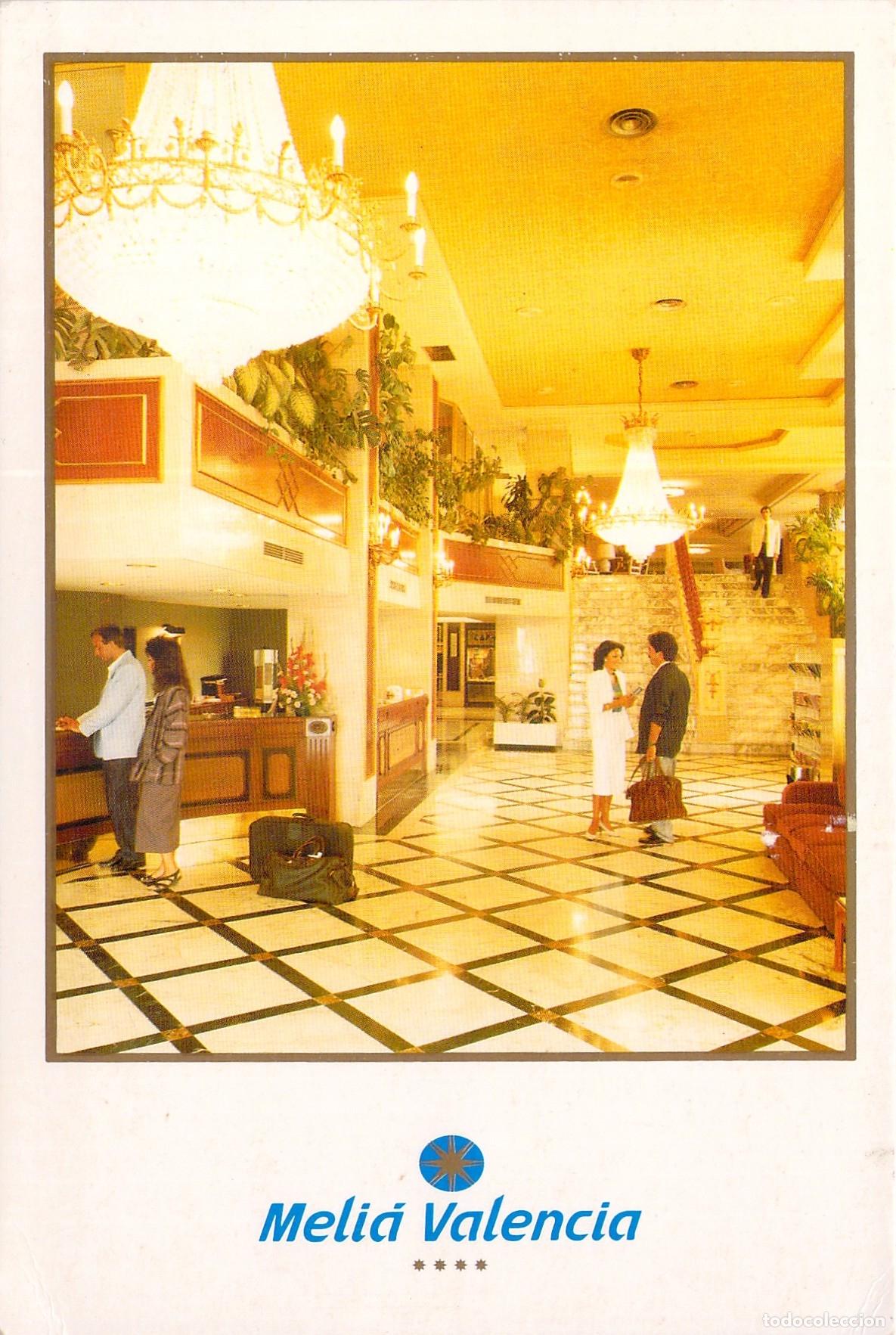 Postales: Postal Hotel Meli&aacute; Valencia Lobby y Recepci&oacute;n Grupo Sol