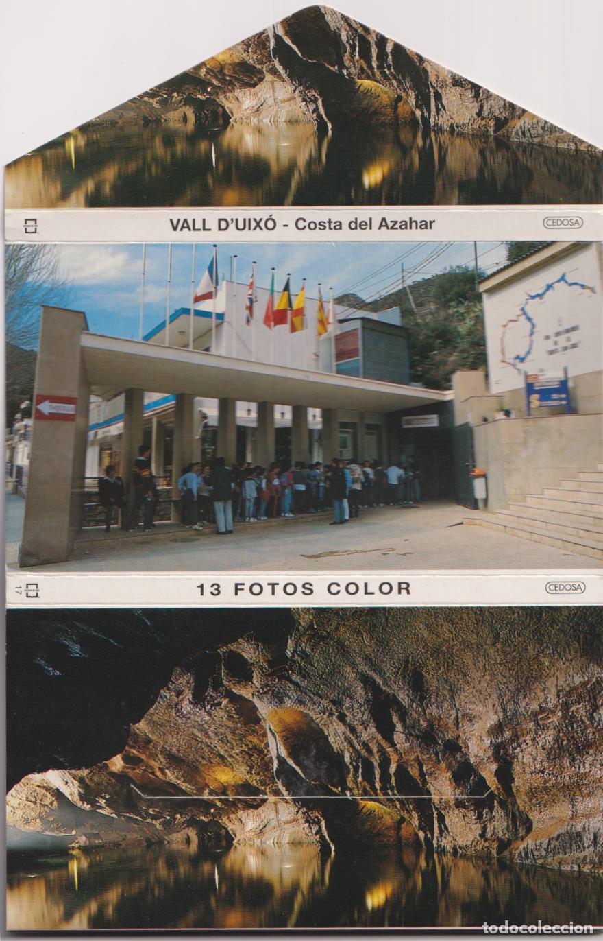 Postales: VALL D'UIX&Oacute; - COSTAL DEL AZHAR - 13 FOTOS COLOR - DESPLEGABLE