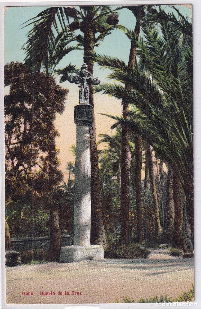 Postales: Elche Huerto de la Cruz. Lampister&iacute;a de Ant&oacute;n. Sin circular.