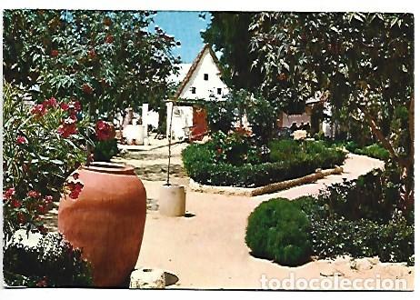 Postales: DETALLE DE LOS JARDINES.- EL PERELLO (SUECA) / VALENCIA