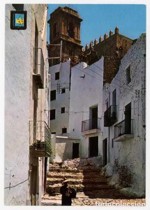 Postales: em04605 Pe&ntilde;iscola Calle Tip&igrave;ca 1965 Fisa N&ordm;13 sc