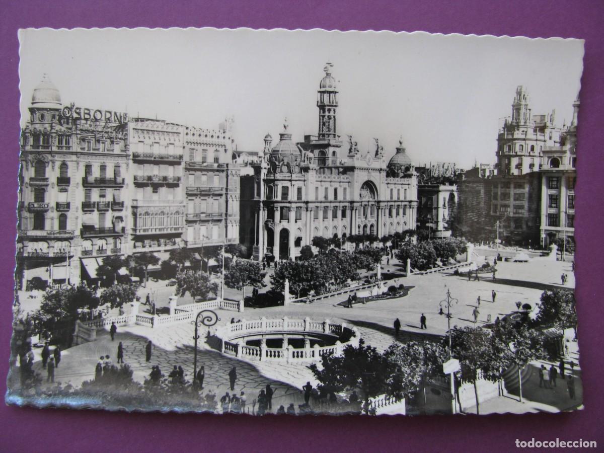 Postales: POSTAL FOTOGRAFICA DE VALENCIA. PLAZA DEL CAUDILLO. GARCIA GARRABELLA.