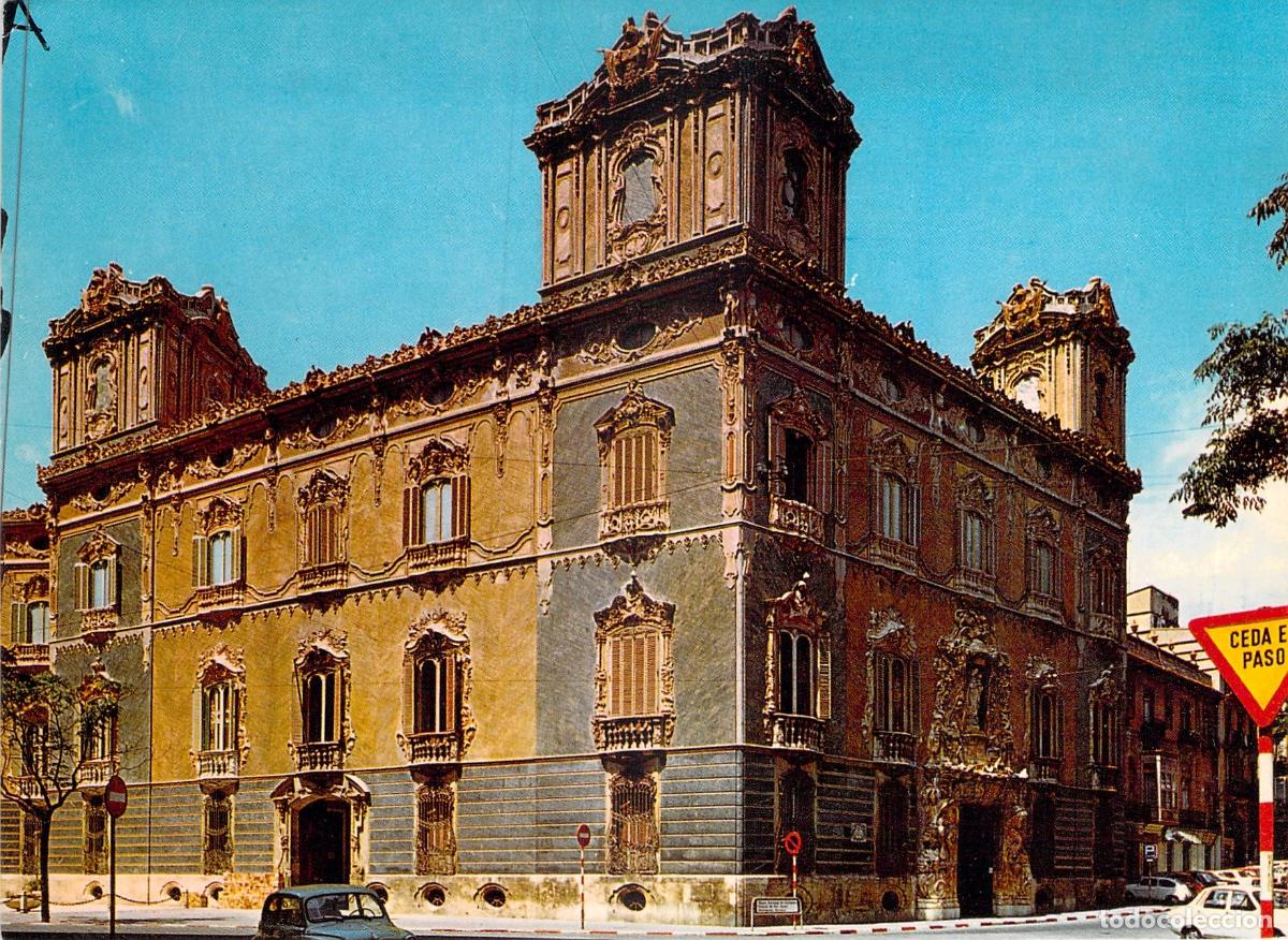 Postales: Postal Palacio del Marqu&eacute;s de Dos Aguas en Valencia