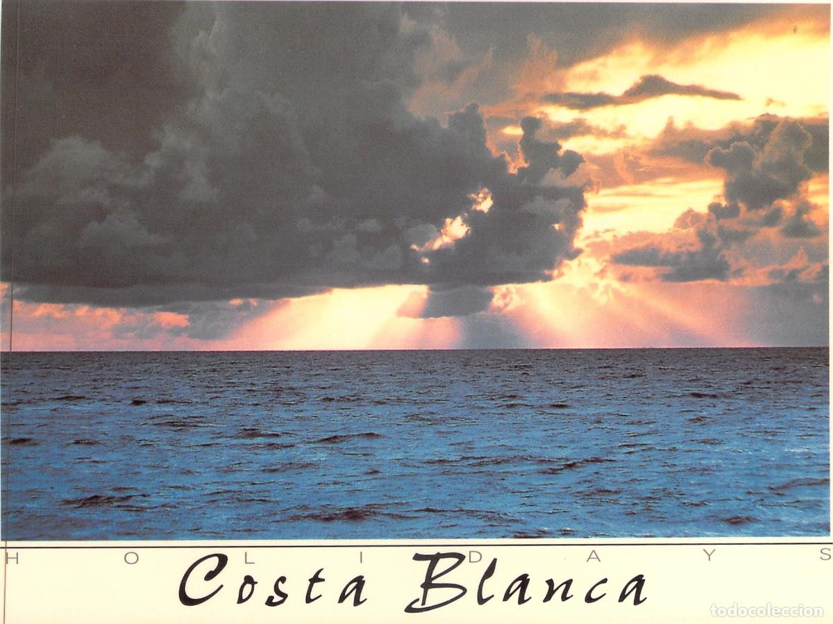 Postales: Postal de la Costa Blanca Paisaje Marino y Atardecer Holidays