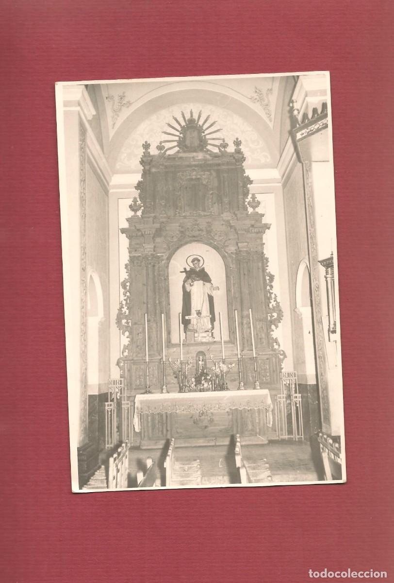 Postales: fotografia original altar SAN VICENTE FERRER foto estudio Soler ALBAIDA