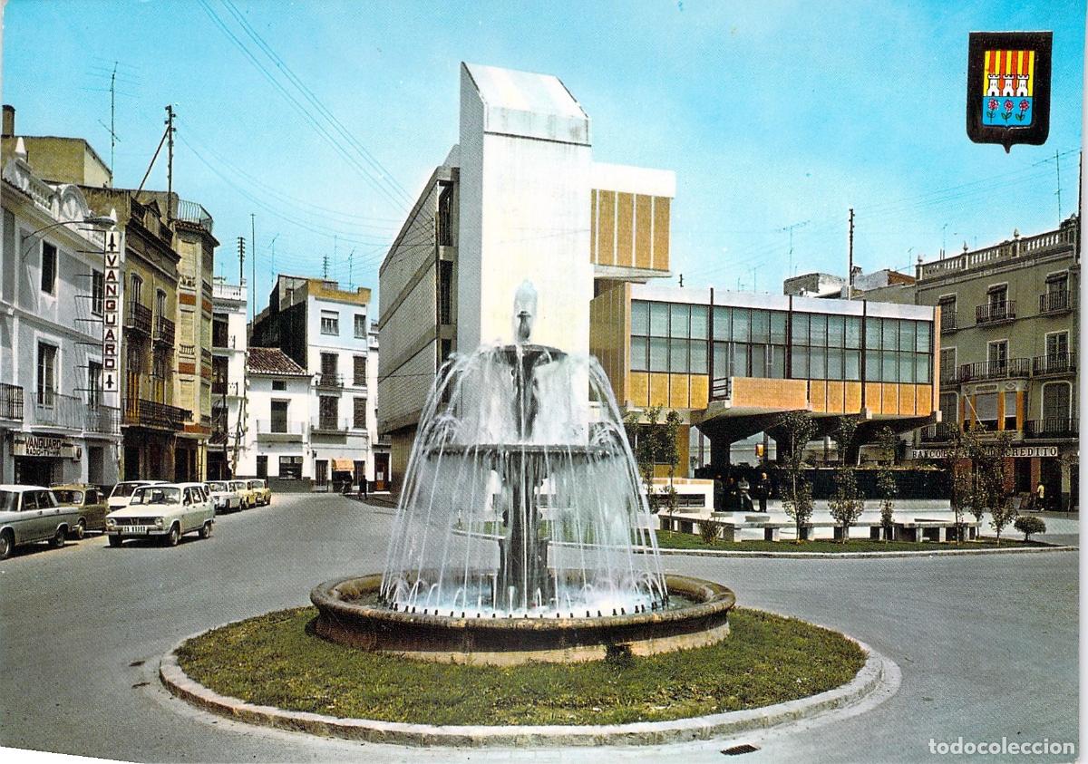 Postales: Postal de la Plaza del Caudillo en Onda, Castell&oacute;n