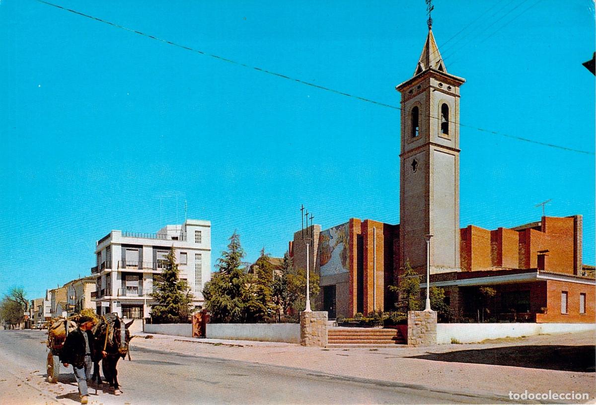 Postales: Postal de San Antonio, Requena, Valencia - Iglesia Parroquial