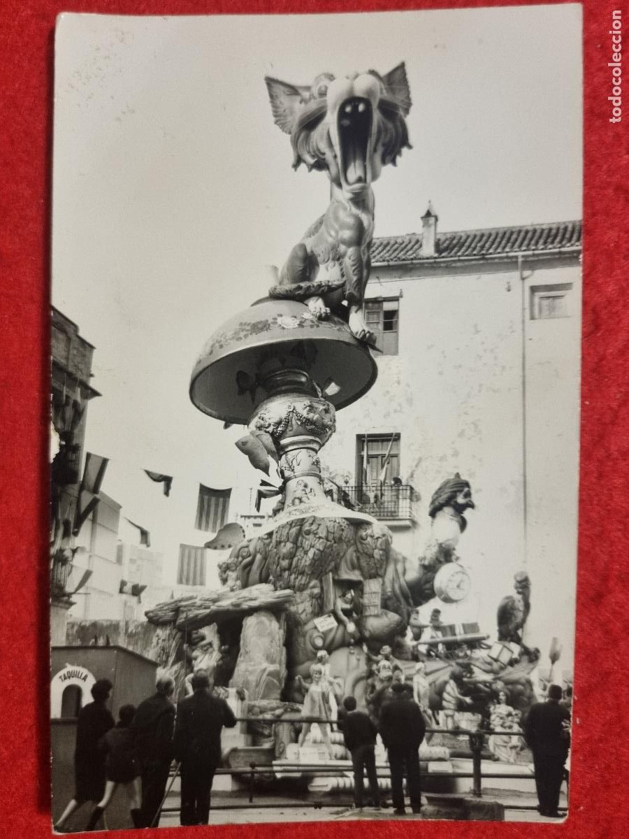 Postales: POSTAL FOTO FALLA ANTIGUA DE VALENCIA ORIGINAL P2589