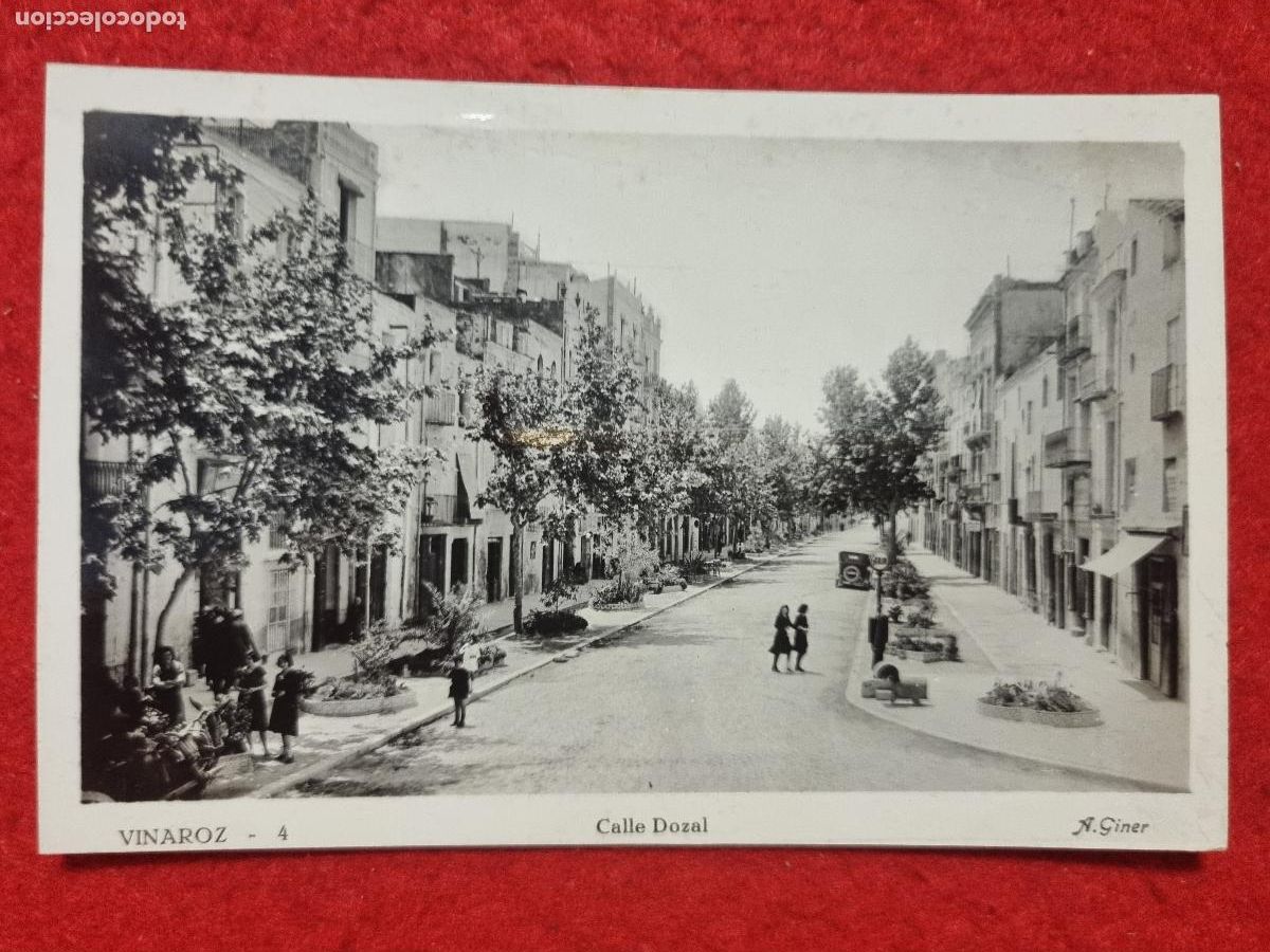 Postales: POSTAL VINAROZ CASTELLON CALLE DOZAL A GINER FOTOGRAFICA ORIGINAL P2590