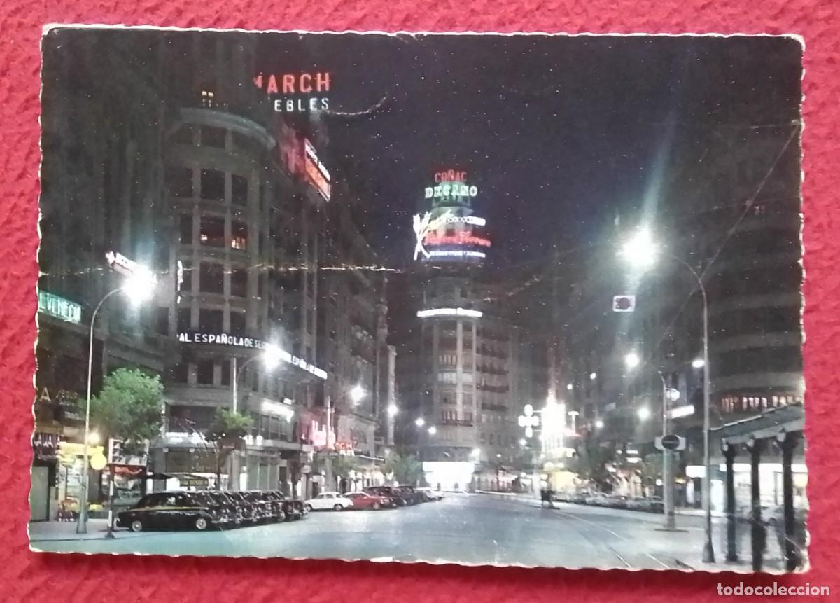 Postales: POSTAL POST CARD VALENCIA SPAIN ESPAGNE SPANIEN SPAGNA PLAZA DEL CAUDILLO ASPECTO NOCTURNO CARTOLINA