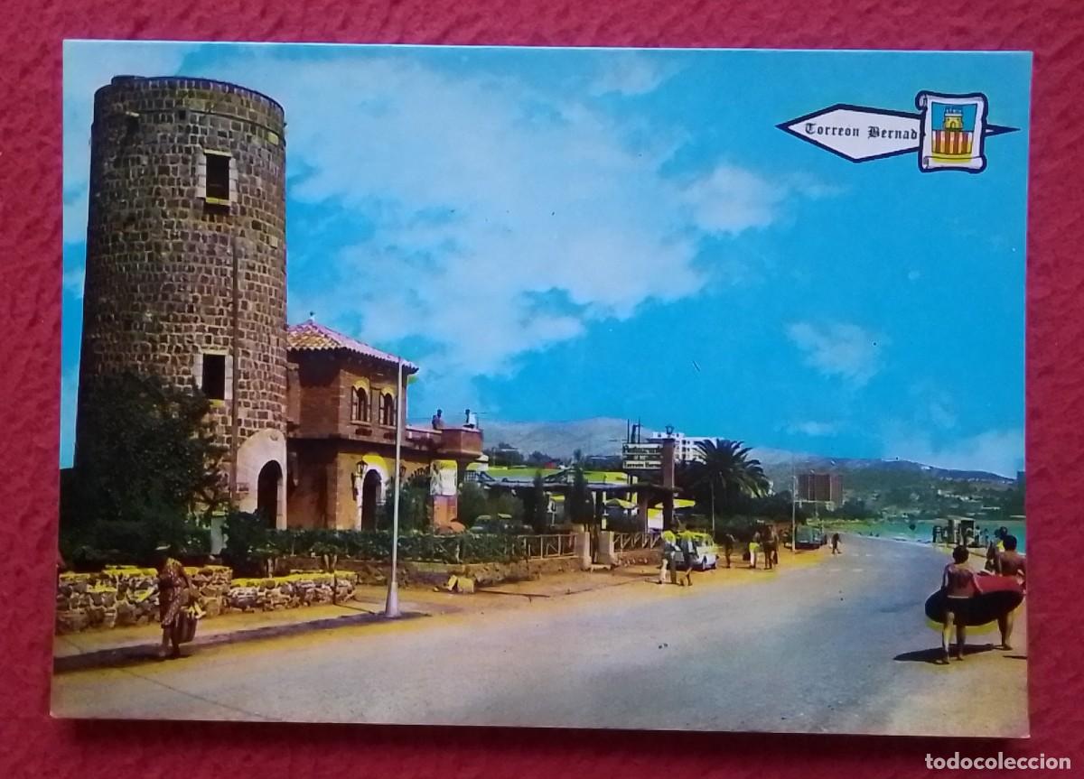 Postales: POSTAL POST CARD TORRE&Oacute;N BERNAD RESTAURANTE BAR PLAYA BENICASIM CASTELL&Oacute;N SPAIN ESPAGNE SPANIEN...