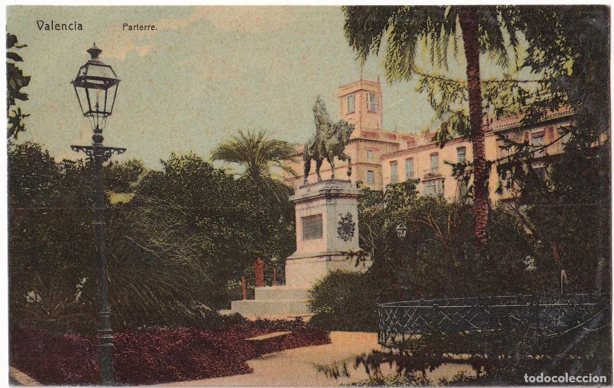 Postales: Valencia. Parterre. No figura editor. Sin circular.