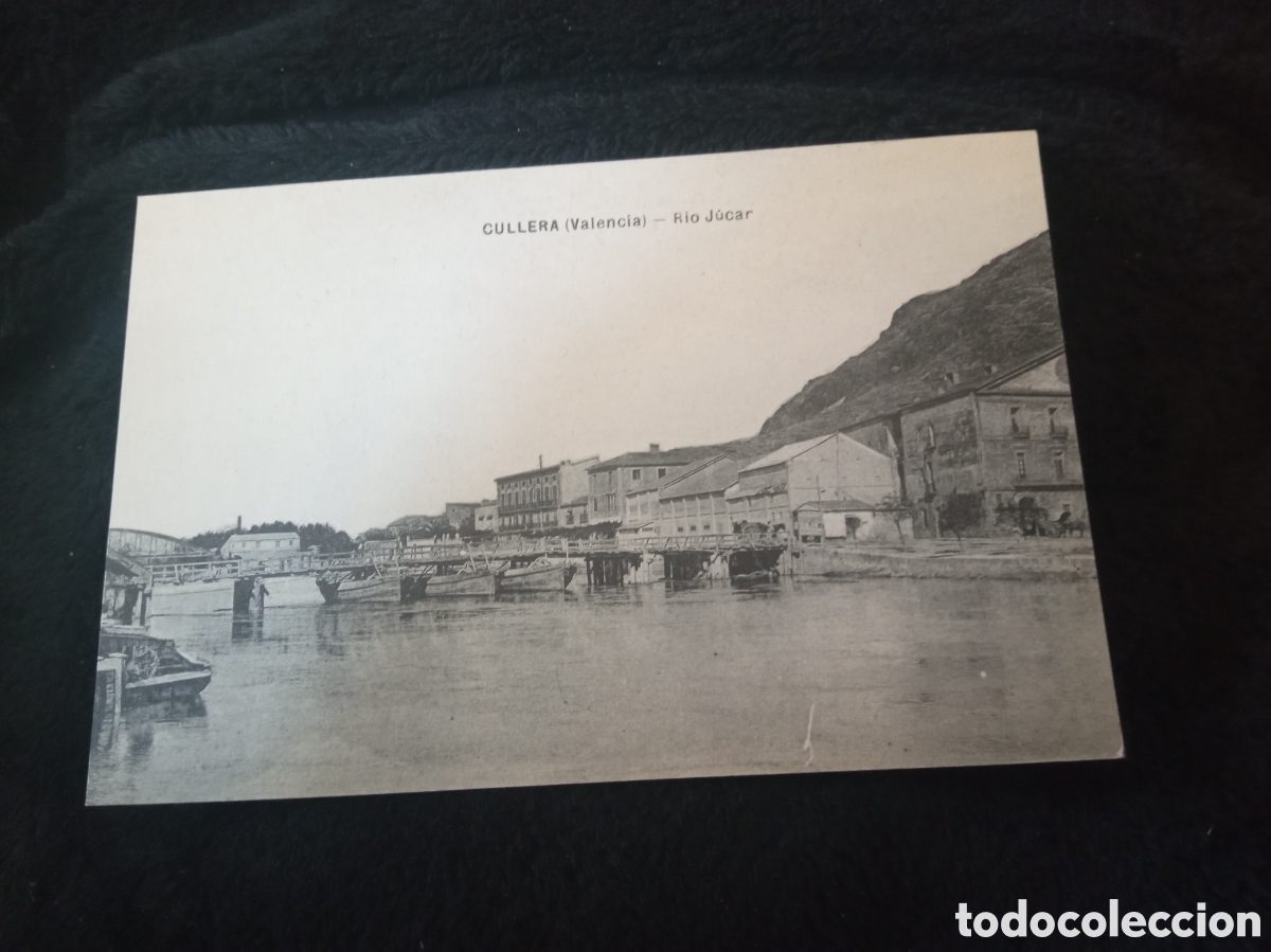 Postales: Antigua postal fotogr&aacute;fica, Cullera (Valencia) R&iacute;o Jucar