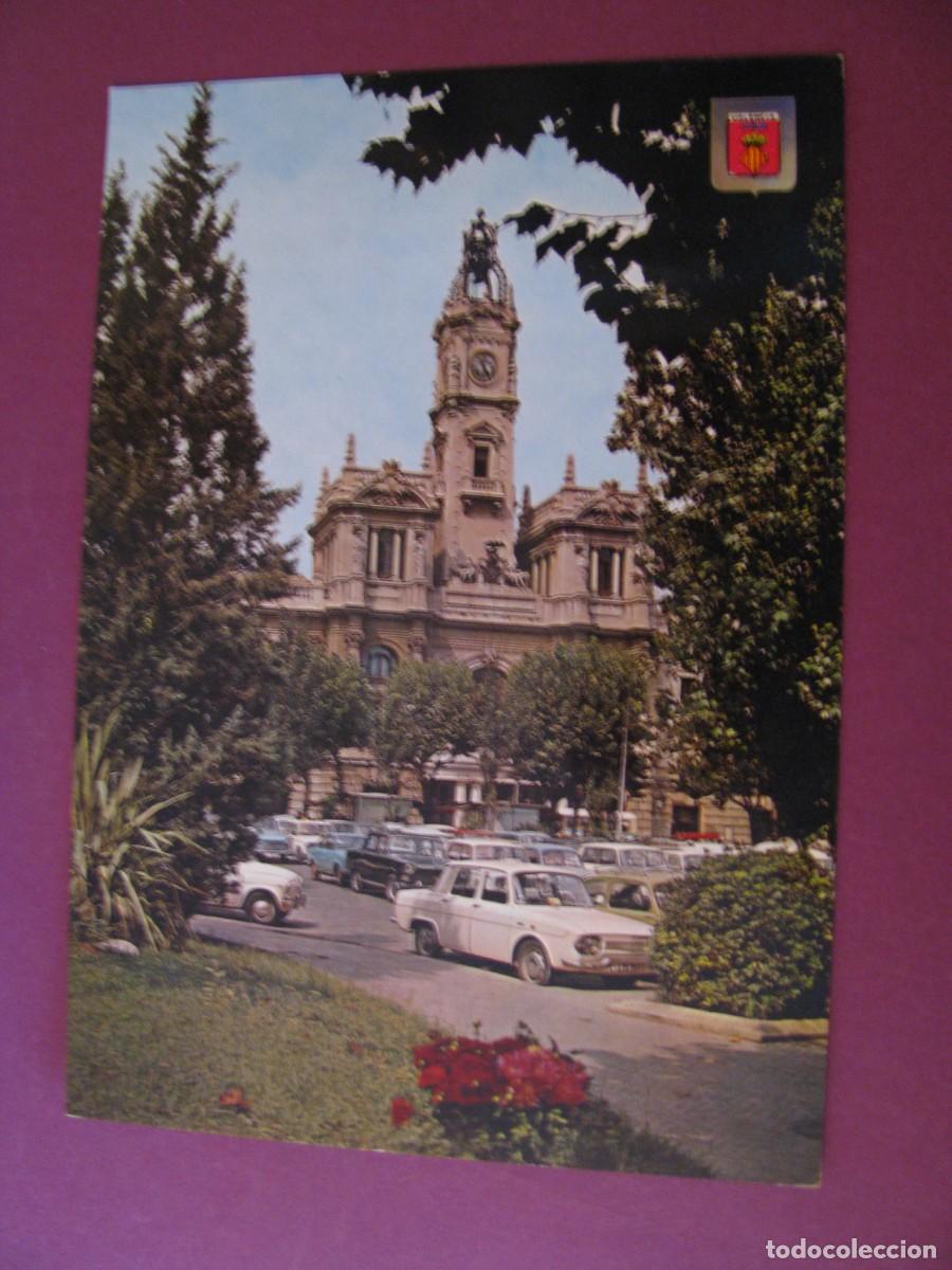 Postales: POSTAL DE VALENCIA. PLAZA DEL CAUDILLO. AYUNTAMIENTO. SUBIRATS CASANOVAS.