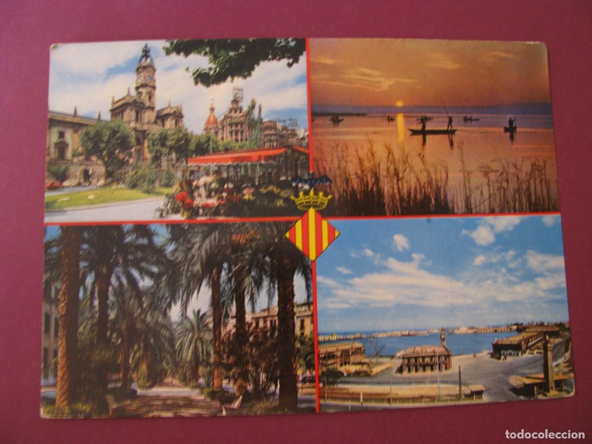 Postales: POSTAL DE VALENCIA. VISTAS DE LA CIUDAD Y ALBUFERA. AGATA.