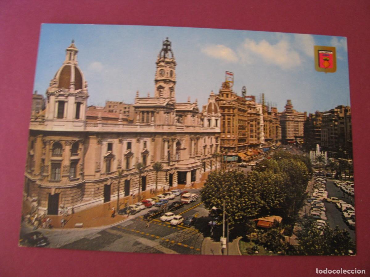 Postales: POSTAL DE VALENCIA. PLAZA DEL CAUDILLO Y AYUNTAMIENTO. SUBIRATS CASANOVAS.