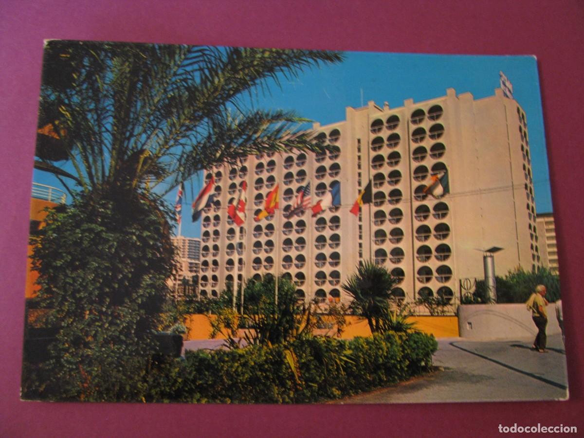 Postales: POSTAL DE BENIDORM. HOTEL LAS OCAS. CIRCULADA