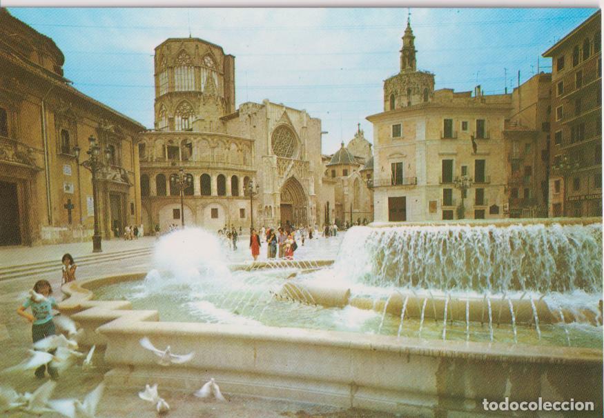 Postales: VALENCIA, PLAZA DE LA VIRGEN - POSTALES DUR&Aacute; VELASCO N&ordm;1216 - S/C