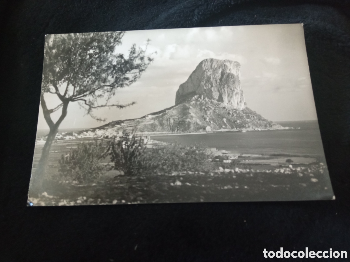 Postales: Antigua postal fotogr&aacute;fica, Calpe(Alicante) Pe&ntilde;on de Ifach, Ediciones Arribas