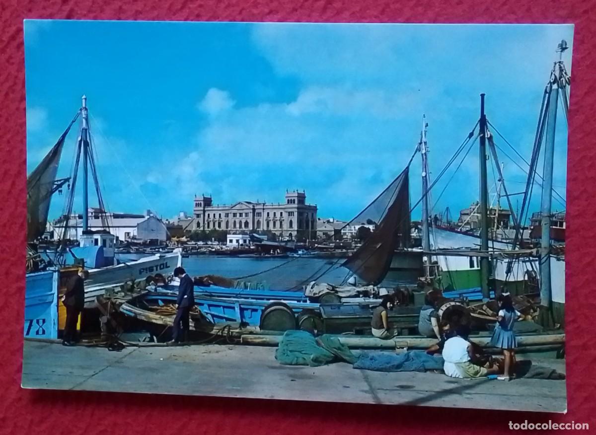 Postales: POSTAL POST CARD VALENCIA PUERTO DETALLE DETAIL OF THE PORT HAFEN..CARTE CARTOLINA POSTALE..SPAIN...