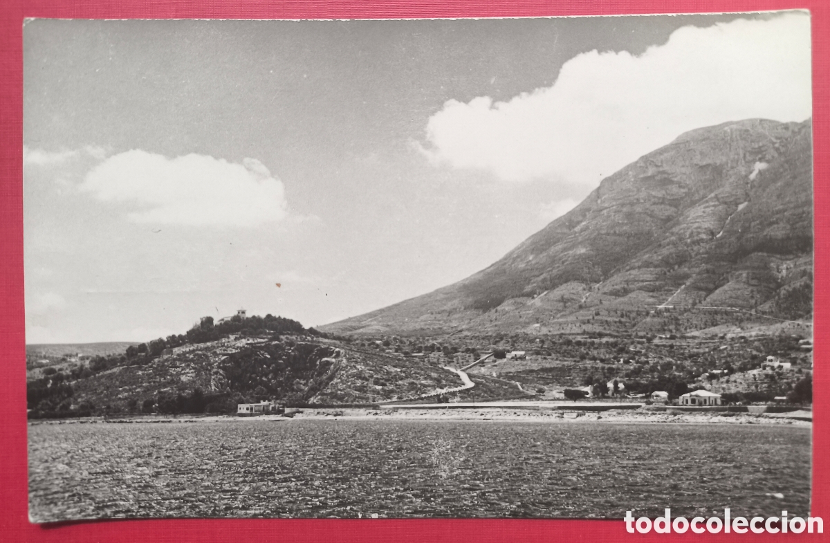 Cartoline: DENIA LES ROTES EL MONTG&Oacute; POSTAL FOTOGR&Aacute;FICA GUILLEN ALACANT C. 1960