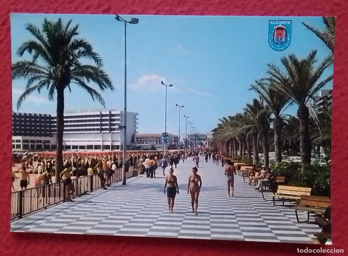 Postales: POSTAL POST CARD ALICANTE PASEO DEL POSTIGUET..PROMENADE..BA&Ntilde;ISTAS..SPAIN ESPAGNE..DIST. E Y G AYALA