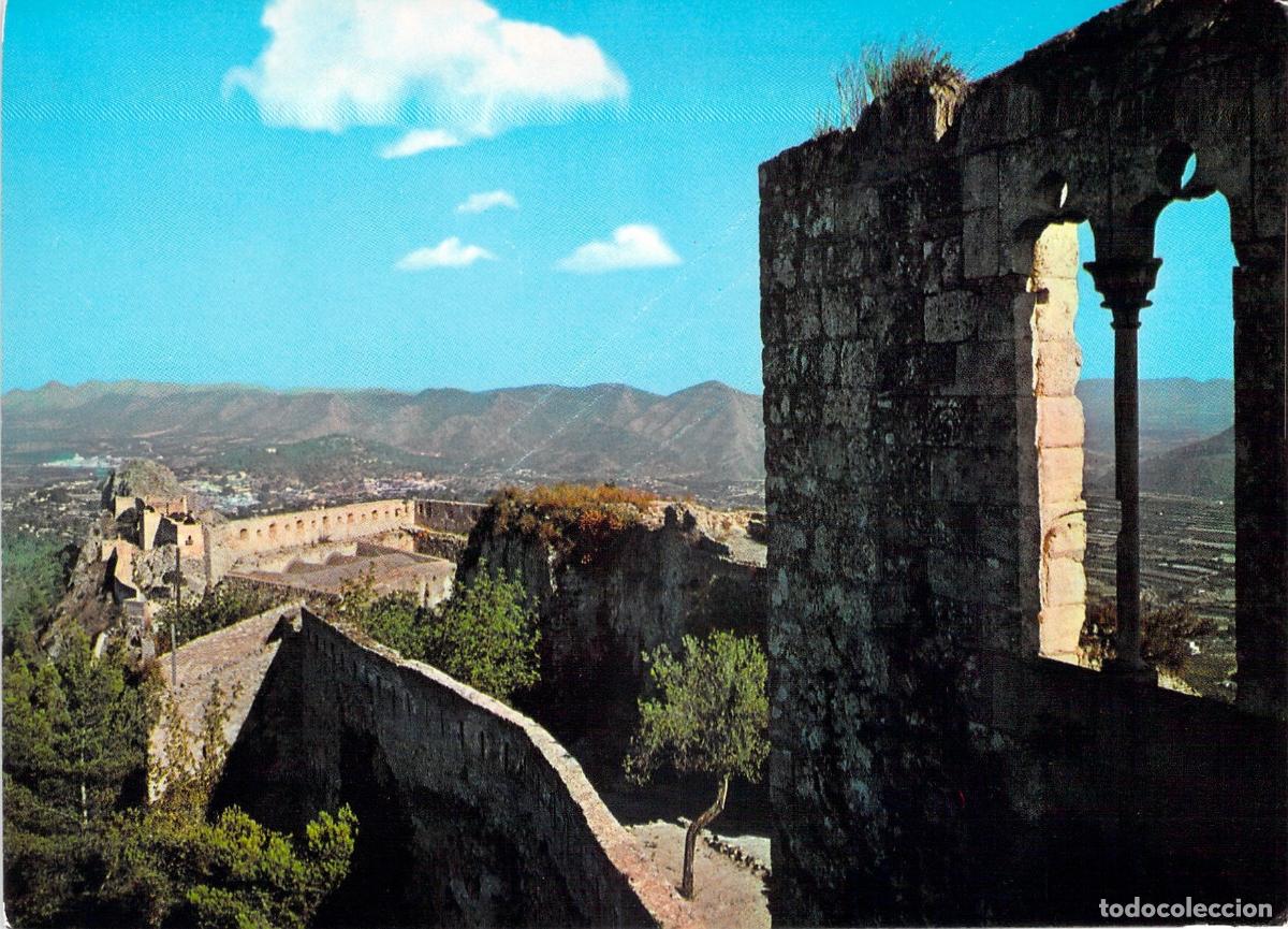 Postales: Postal Castillo de J&aacute;tiva Ventanal del Duque de Calabria