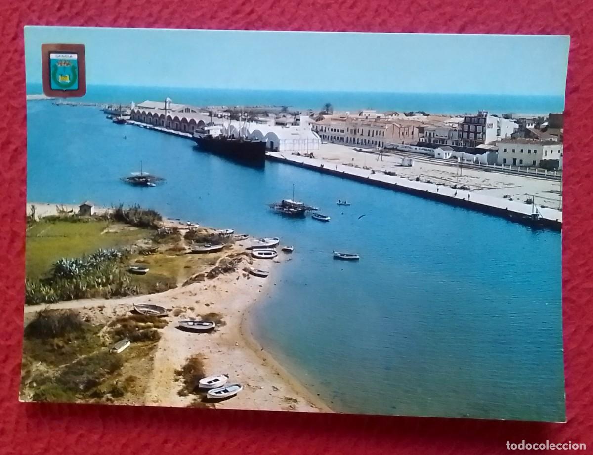 Postales: POSTAL POST CARD DE GAND&Iacute;A VALENCIA SPAIN ESPAGNE SPANIEN SPAGNA VISTA PARCIAL DEL PUERTO PORT VUE..