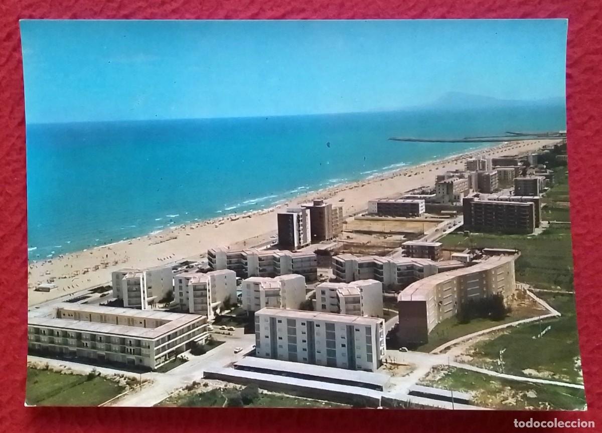 Postales: POSTAL POSTCARD DE GAND&Iacute;A VALENCIA SPAIN ESPAGNE SPANIEN PLAYA BEACH PLAGE VISTA A&Eacute;REA VIEW FROM AIR