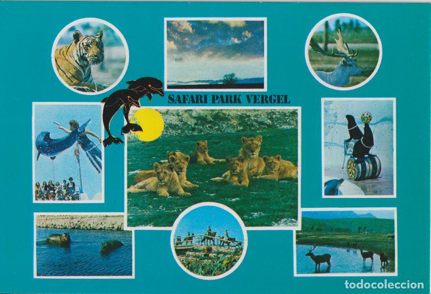 Postales: VERGEL (ALICANTE) SAFARI PARK - ARTES GR&Aacute;FICAS FERRANDO - S/C