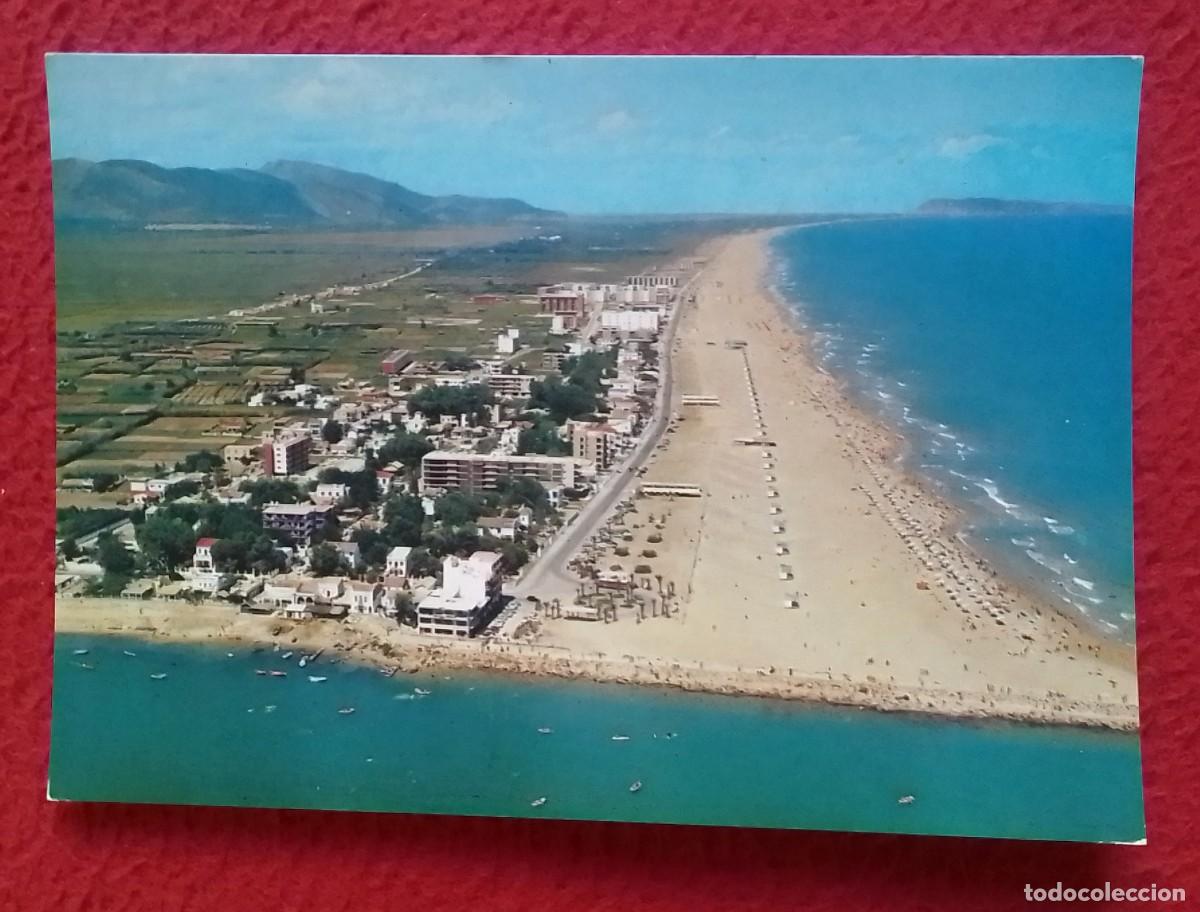 Postales: POSTAL POST CARD DE GAND&Iacute;A VALENCIA SPAIN ESPAGNE VISTA A&Eacute;REA LA PLAYA PLAGE BEACH, EDICIONES BORJA.