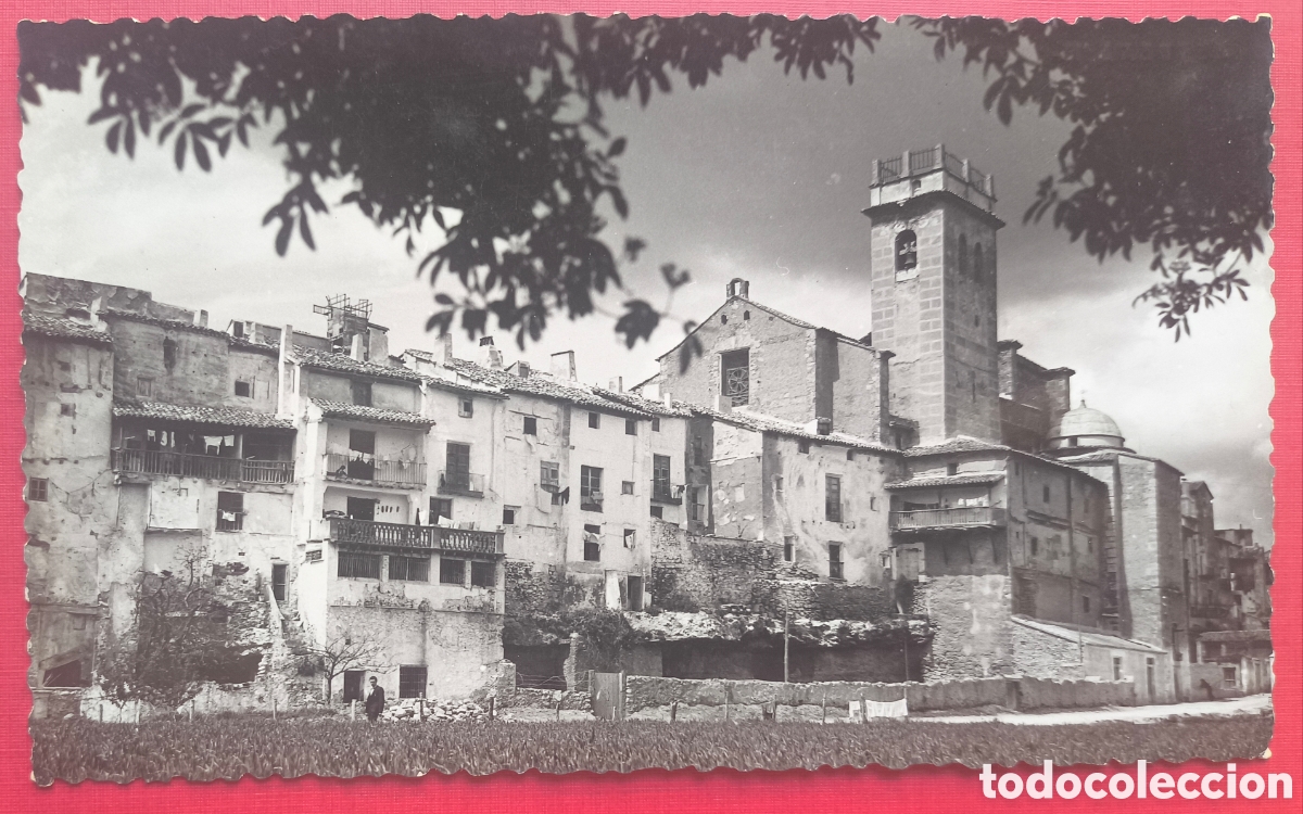 Postales: REQUENA POSTAL FOTOGR&Aacute;FICA FOTOGRAF&Iacute;A VILLANUEVA VALENCIA C. 1955
