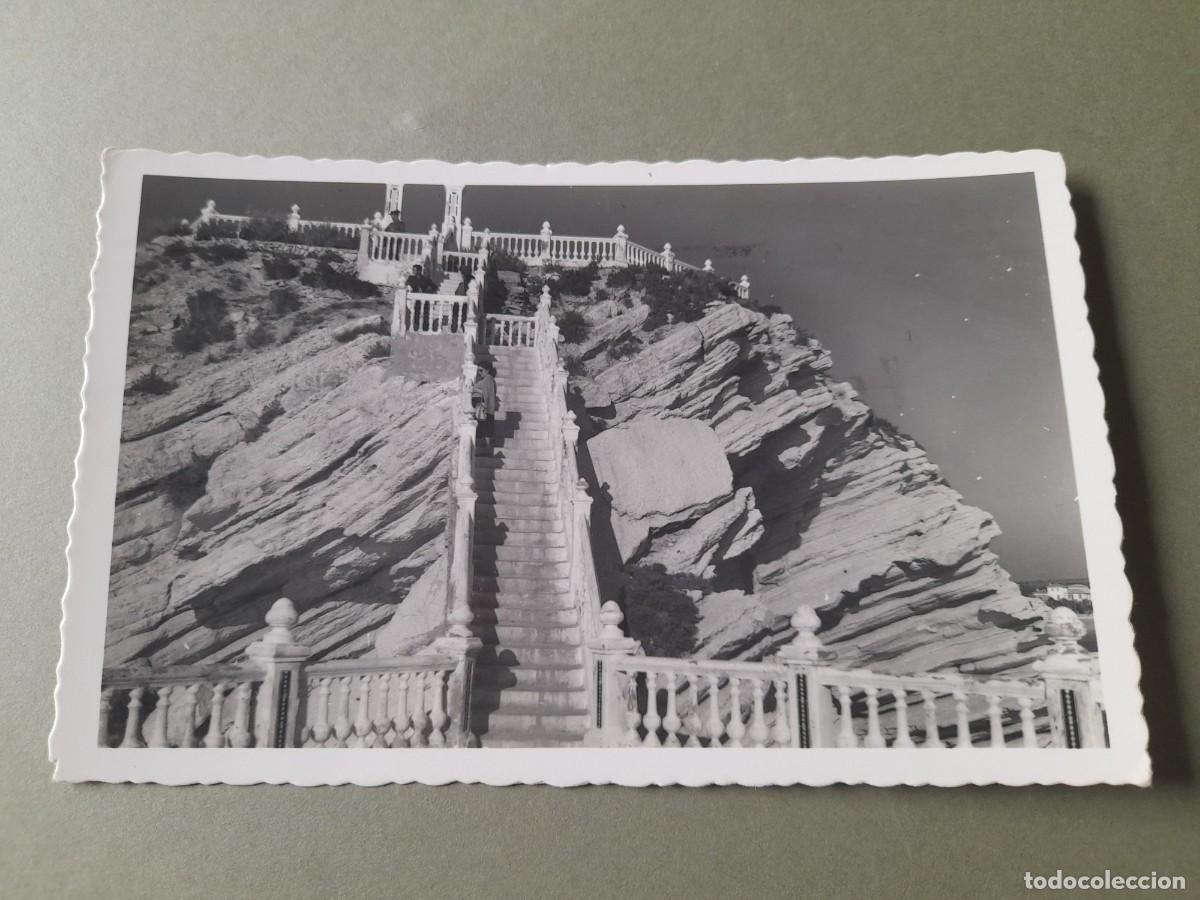 Postales: Postal de benidorm (alicante) n&deg;236, el castillo , escalineta, arribas 1955