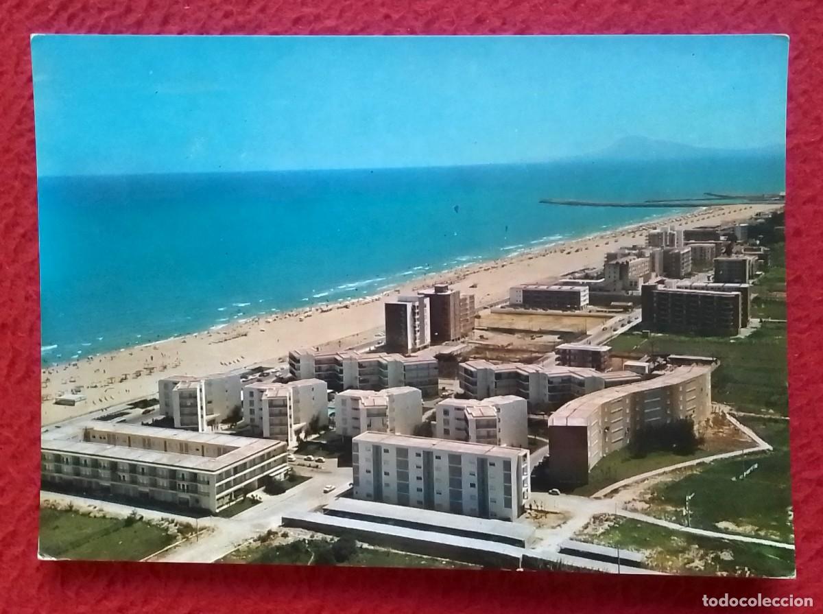 Postales: POSTAL POSTCARD DE GAND&Iacute;A VALENCIA SPAIN ESPAGNE SPANIEN PLAYA BEACH PLAGE VISTA A&Eacute;REA VIEW FROM AIR