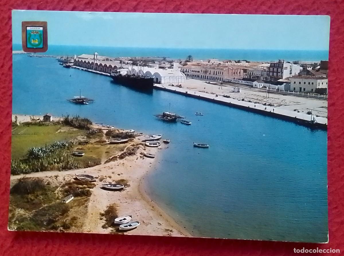 Postales: POSTAL POST CARD DE GAND&Iacute;A VALENCIA SPAIN ESPAGNE SPANIEN SPAGNA VISTA PARCIAL DEL PUERTO PORT VUE..