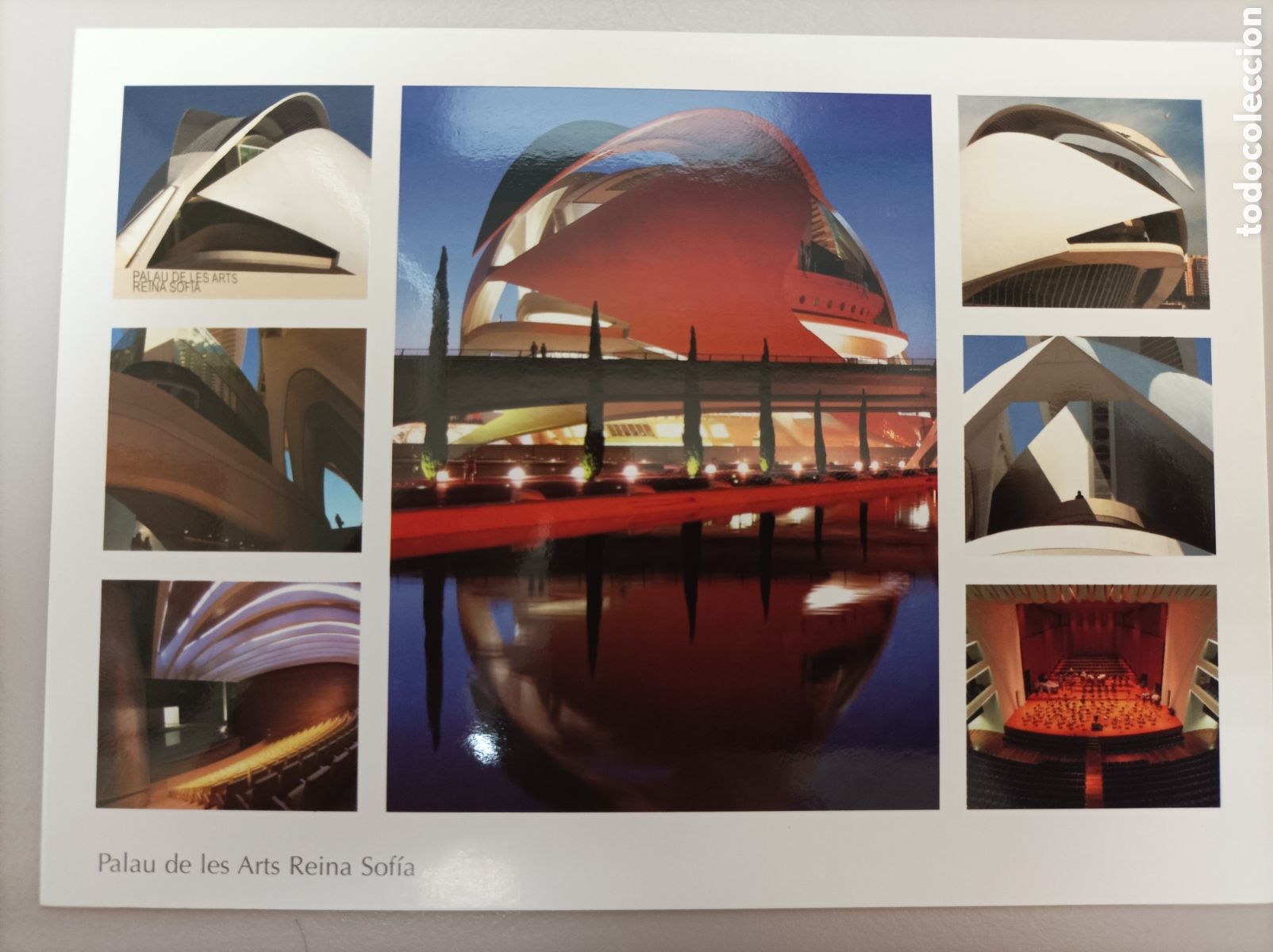 Postales: Valencia Palau de les Arts Reina Sof&iacute;a / Teatros Espa&ntilde;a