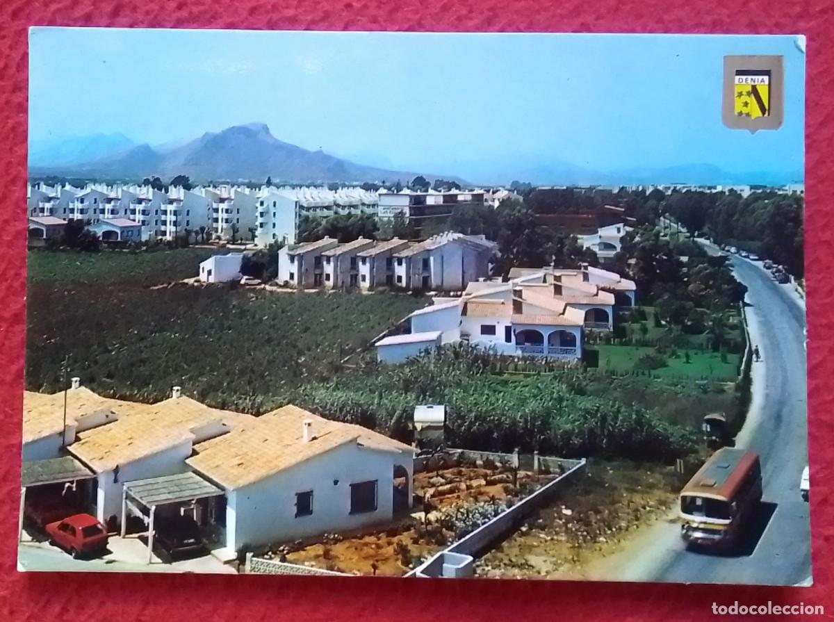 Postales: POSTAL POST CARD DENIA ALICANTE VISTA PARCIAL DE LAS MARINAS..SPAIN ESPAGNE SPANIEN..AUTOBUS..SPAGNA