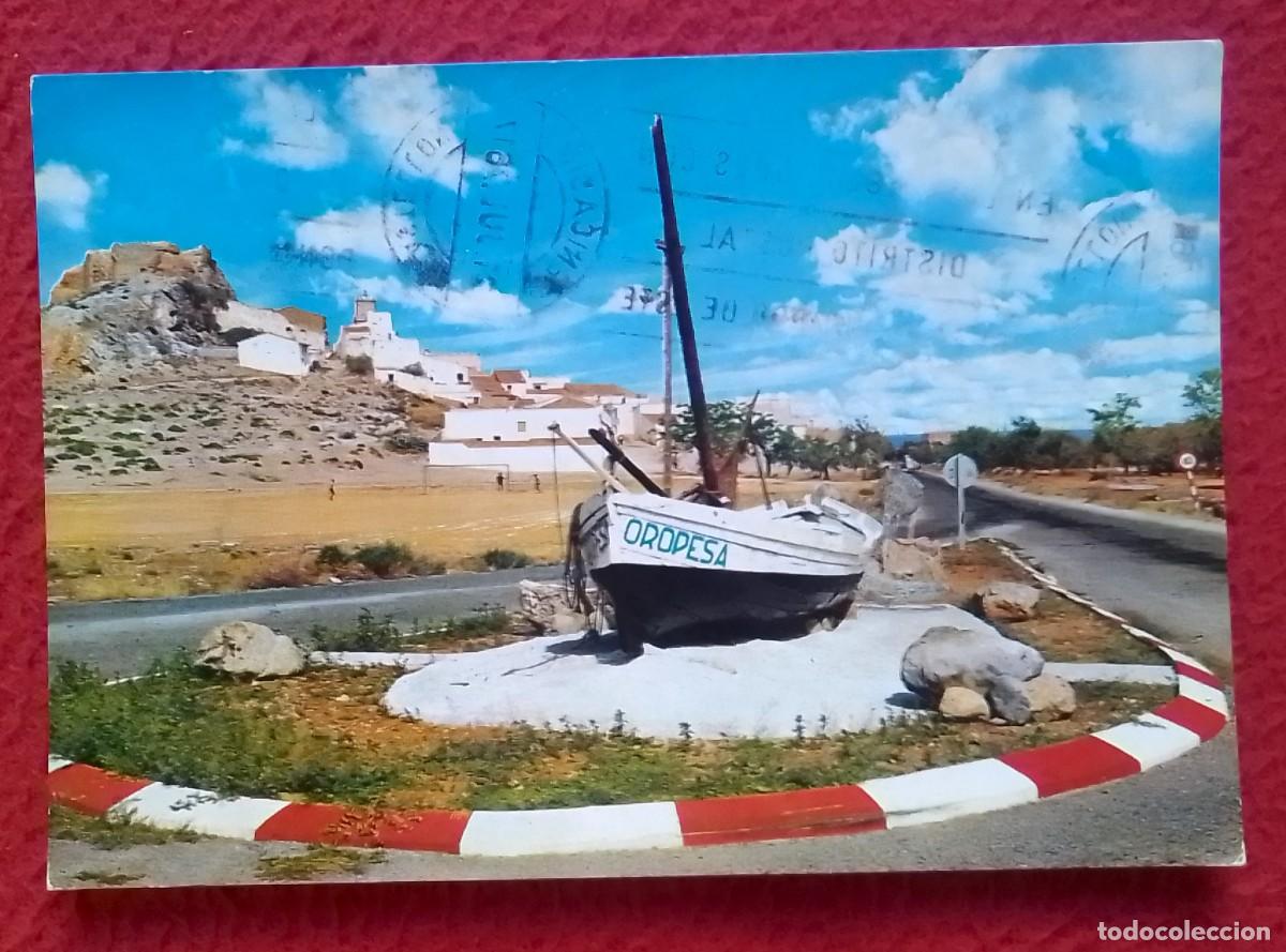 Postales: POSTAL POST CARD OROPESA CASTELL&Oacute;N ENTRADA A LA VILLA SPAIN ESPAGNE SPANIEN..BARCA SHIP BOAT..SPAGNA