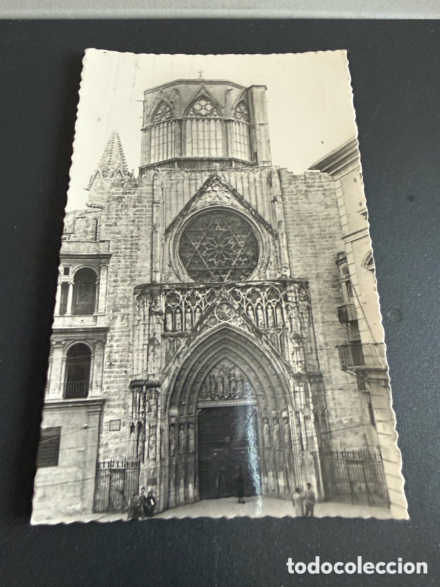 Postales: Postal. VALENCIA. Catedral. Puerta de los Ap&oacute;stoles