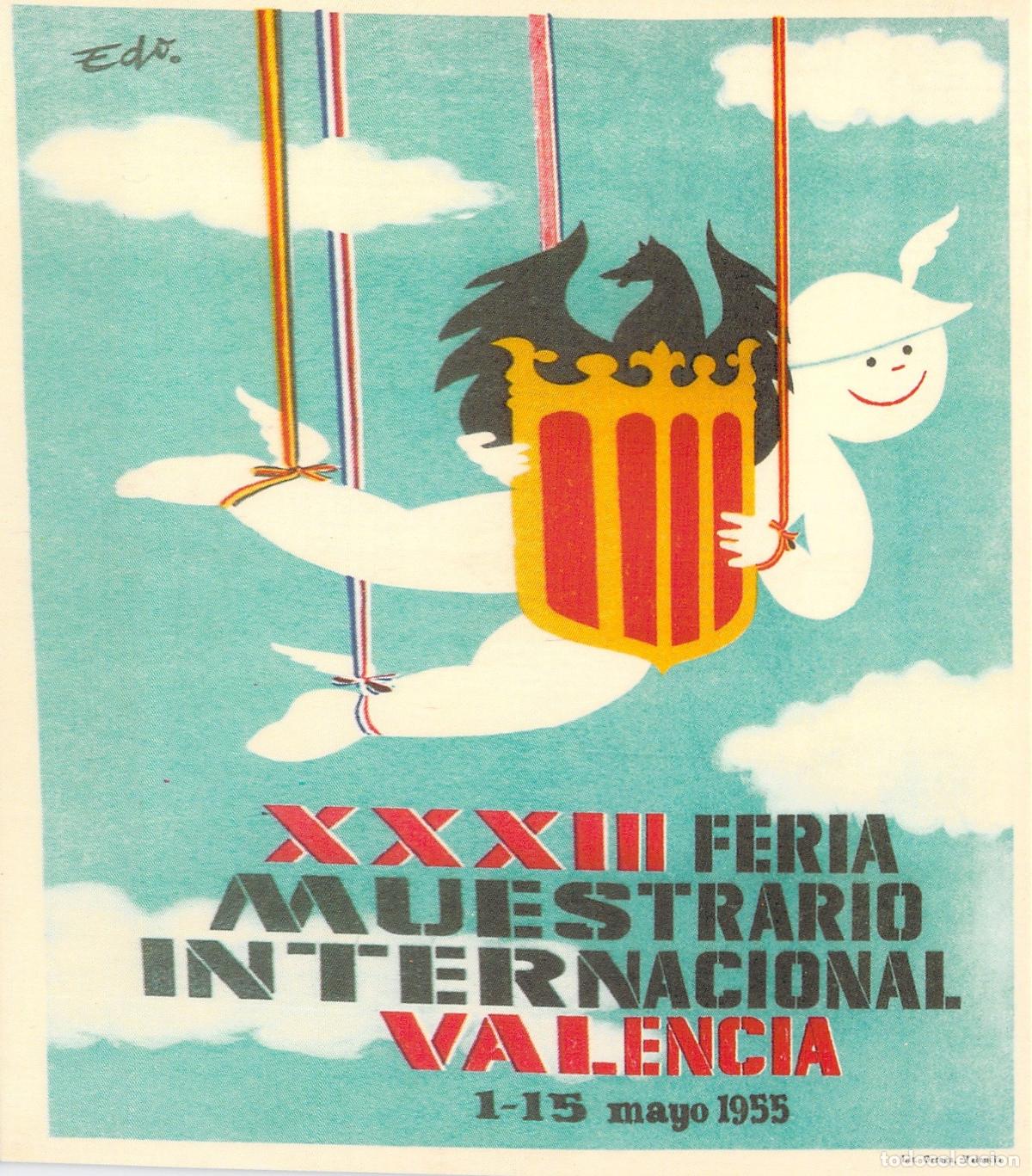 Postales: Postal de la XXXIII Feria Muestrario Internacional de Valencia