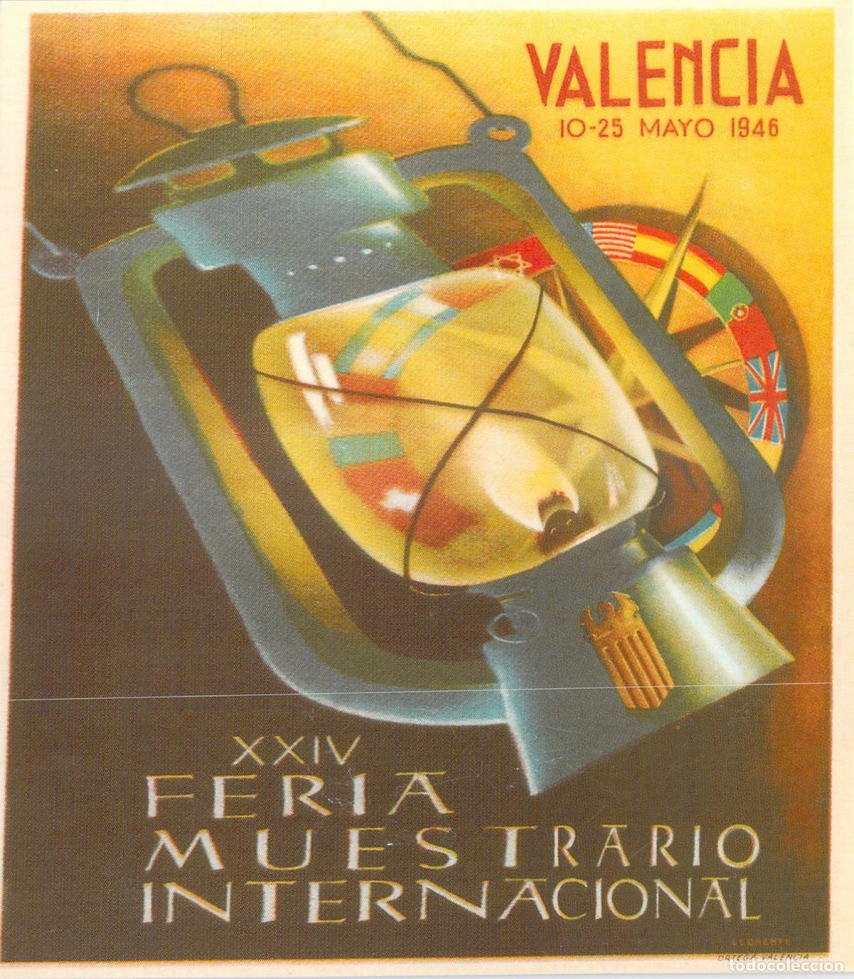 Postales: Postal de la XXIV Feria Muestrario Internacional de Valencia