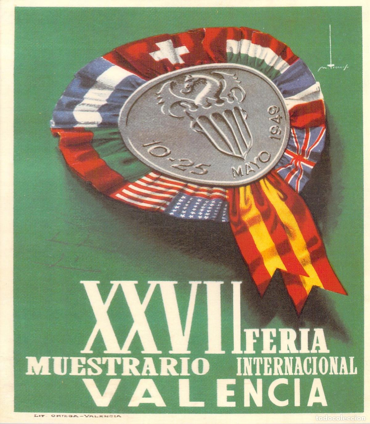 Postales: Postal de la XXVII Feria Muestrario Internacional de Valencia