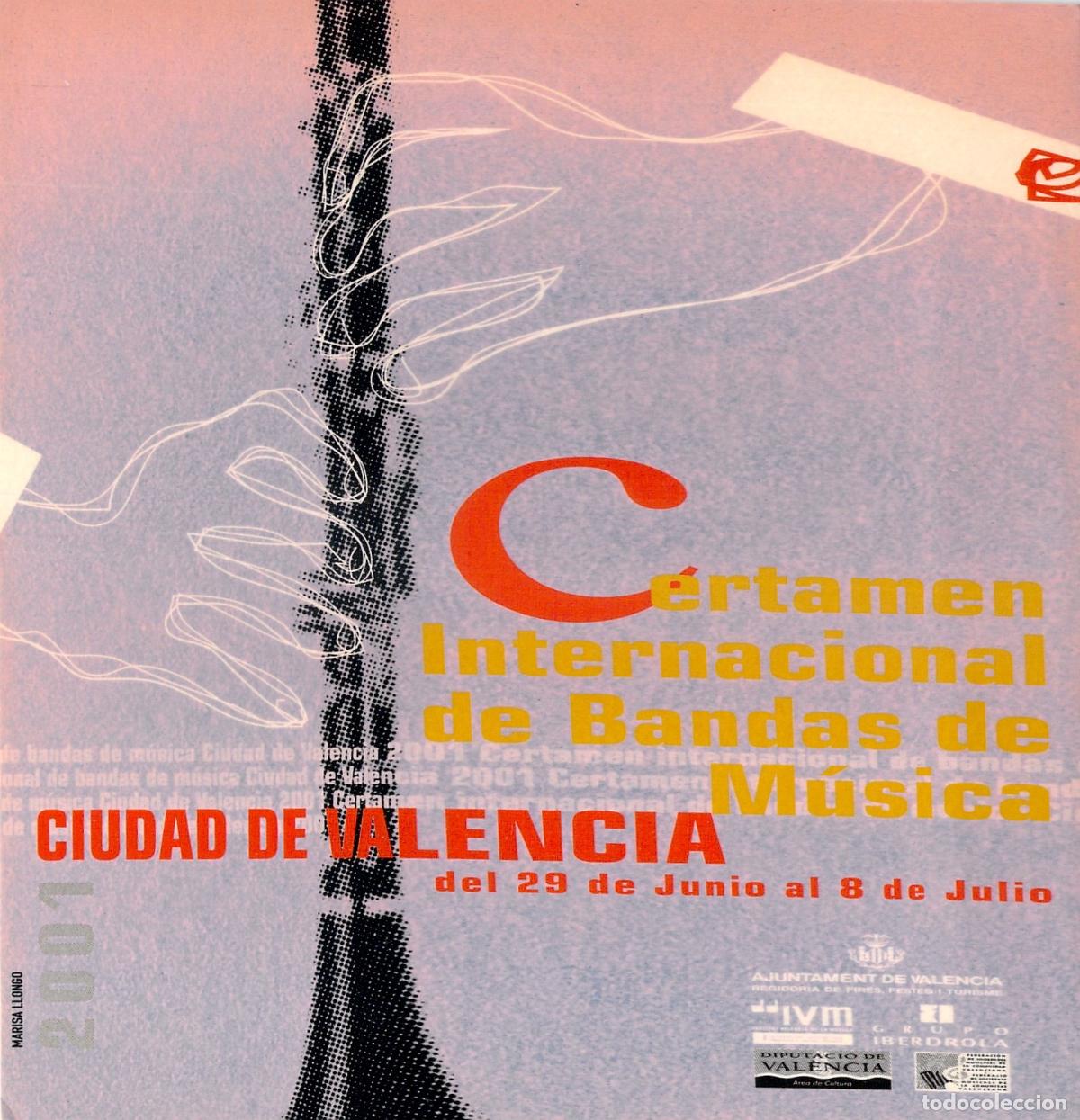 Postales: Postal Certamen Internacional de Bandas de M&uacute;sica de Valencia