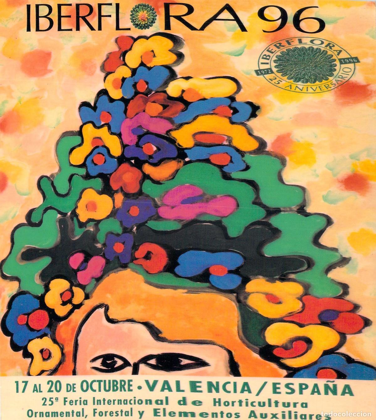 Postales: Postal Iberflora Feria Internacional de Horticultura Valencia